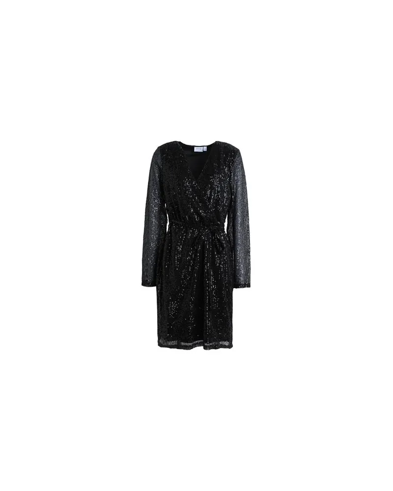 Vila KLEIDER - Mini-Kleiderauf YOOX.COM Schwarz