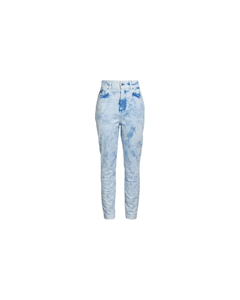 Dolce & Gabbana HOSEN & RÖCKE - Jeanshosenauf YOOX.COM Himmelblau