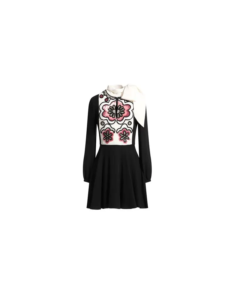 Valentino Garavani KLEIDER - Mini-Kleiderauf YOOX.COM Schwarz