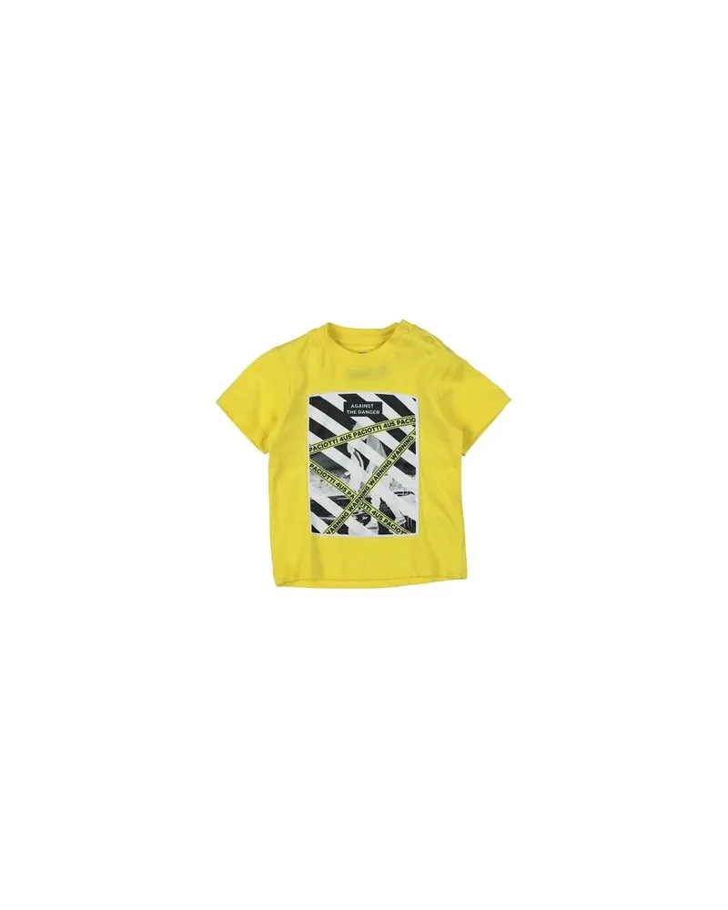 Cesare Paciotti TOPS - T-shirtsauf YOOX.COM Gelb