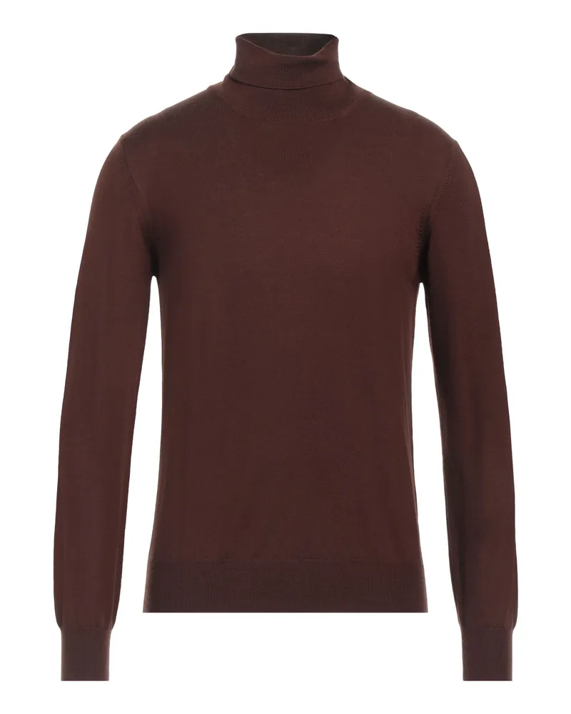 Gran Sasso Rollkragenpullover Braun