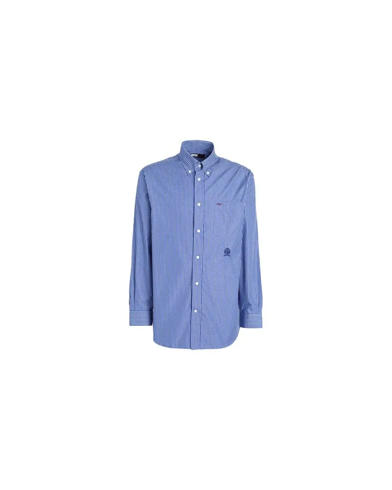 Tommy Hilfiger TOPS - Hemdenauf YOOX.COM Blau