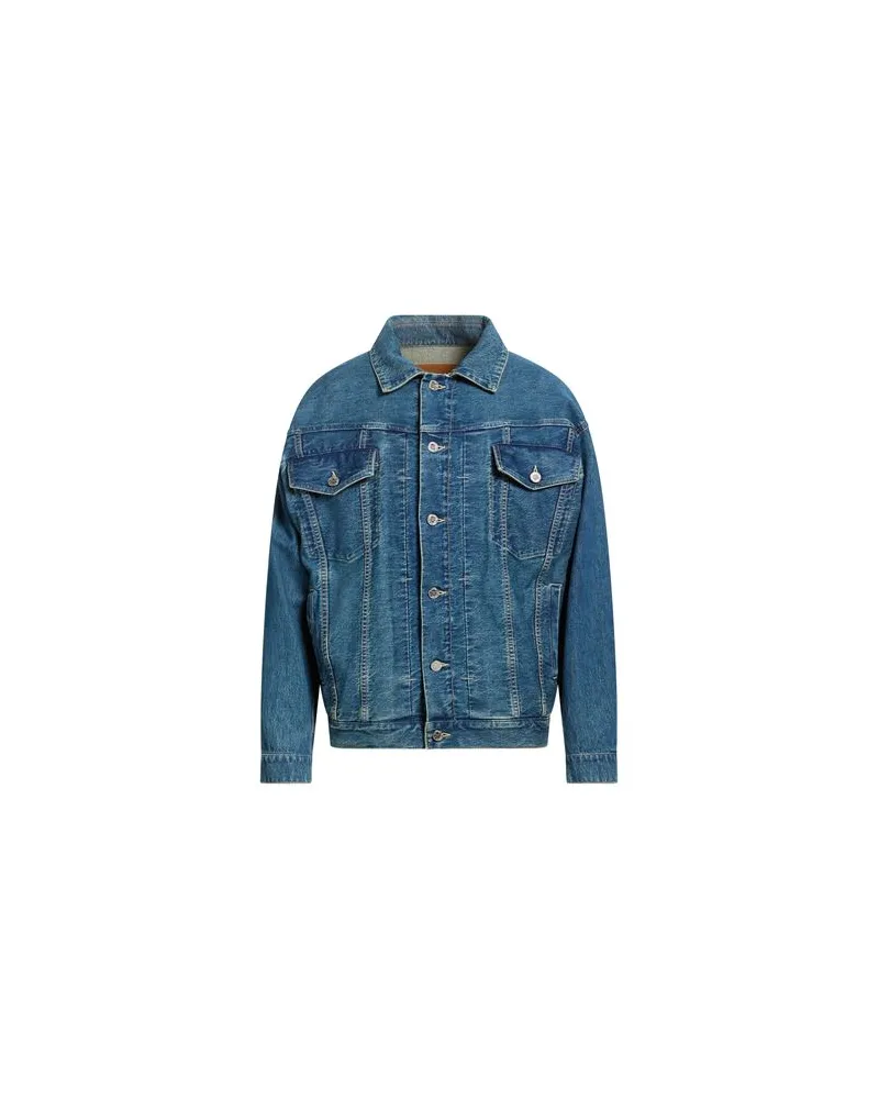 VETEMENTS JACKEN & MÄNTEL - Jeansjacken/Mäntelauf YOOX.COM Blau