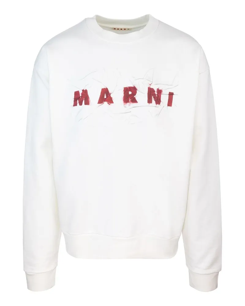 Marni Sweatshirt Weiß