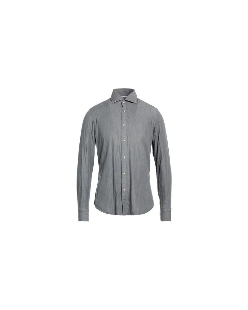 Tintoria Mattei TOPS - Jeanshemdenauf YOOX.COM Grau