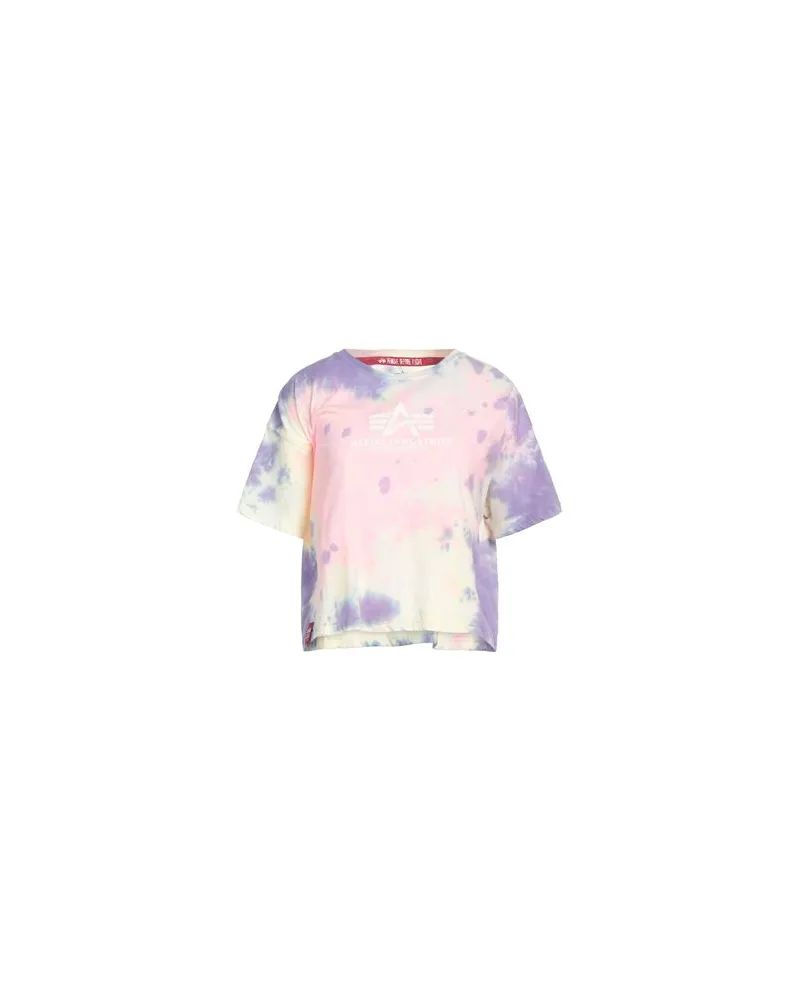 Alpha Industries TOPS - T-shirtsauf YOOX.COM Hellrosa