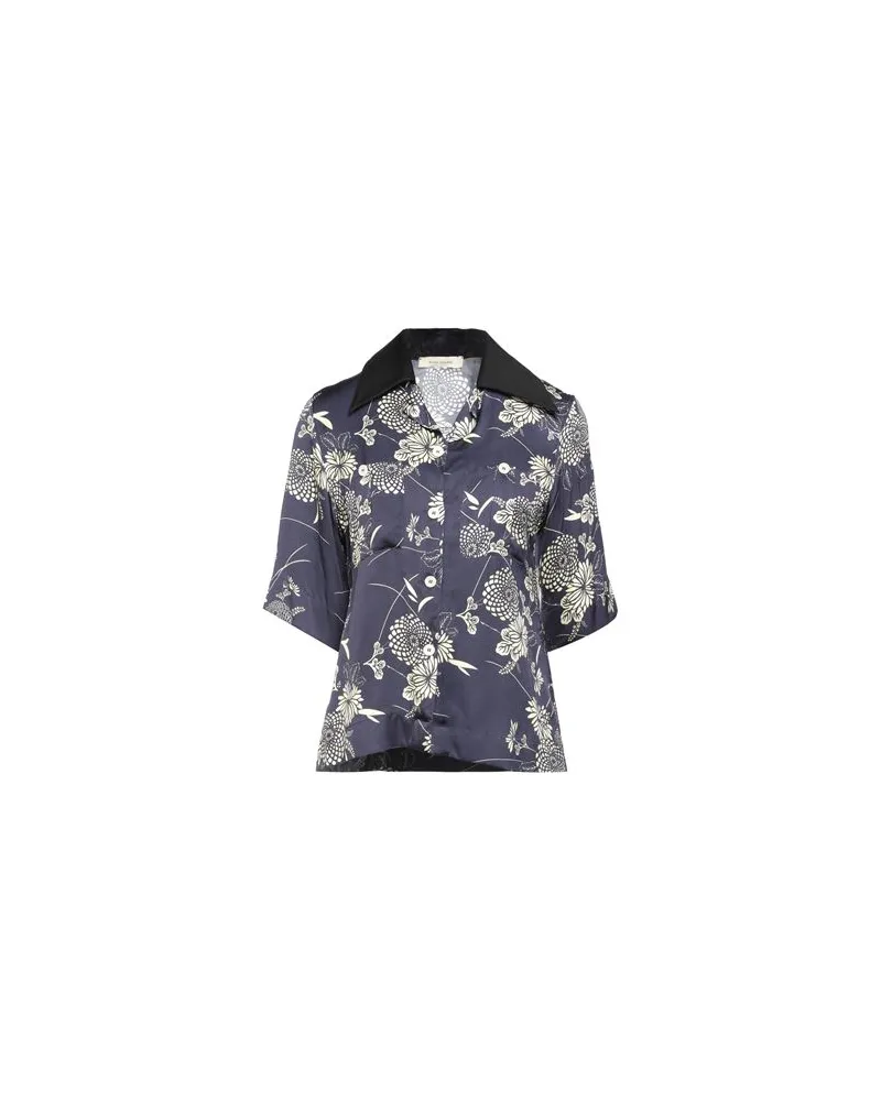 Wales Bonner TOPS - Hemdenauf YOOX.COM Marineblau