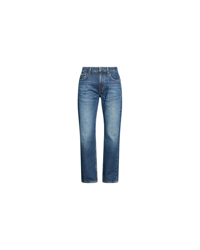 Guess HOSEN & RÖCKE - Jeanshosenauf YOOX.COM Blau