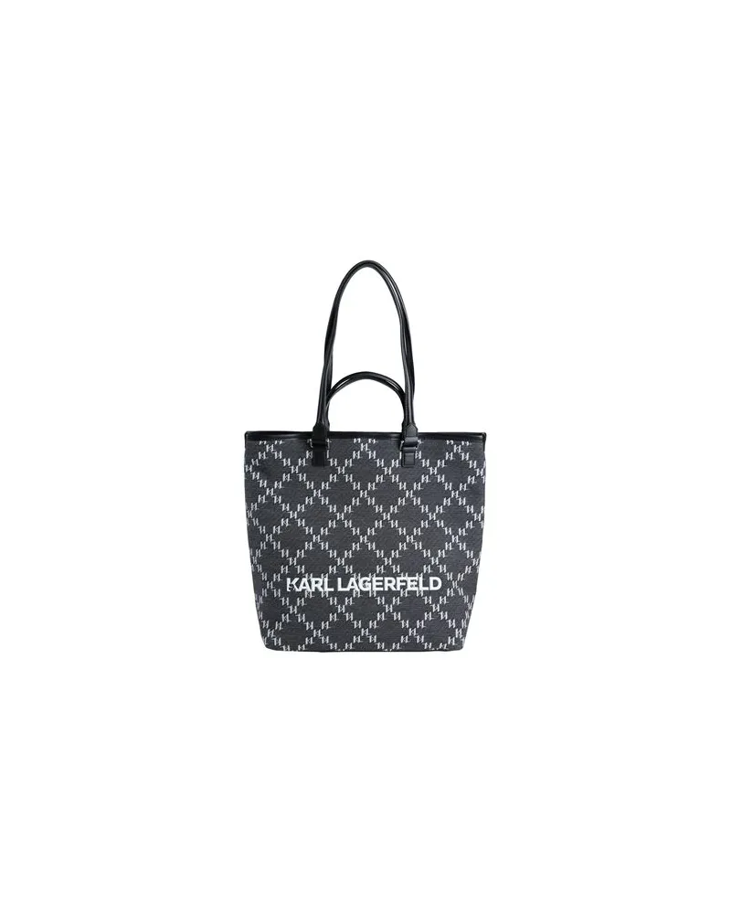 Karl Lagerfeld K/MONOGRAM JKRD 2.0 NS TOTE		  - TASCHEN - Handtaschenauf YOOX.COM Braungrau