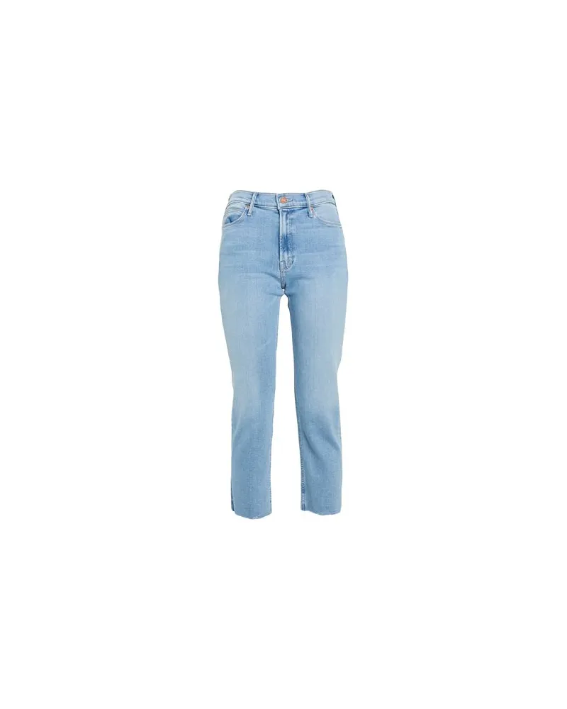 Mother HOSEN & RÖCKE - Jeanshosenauf YOOX.COM Blau