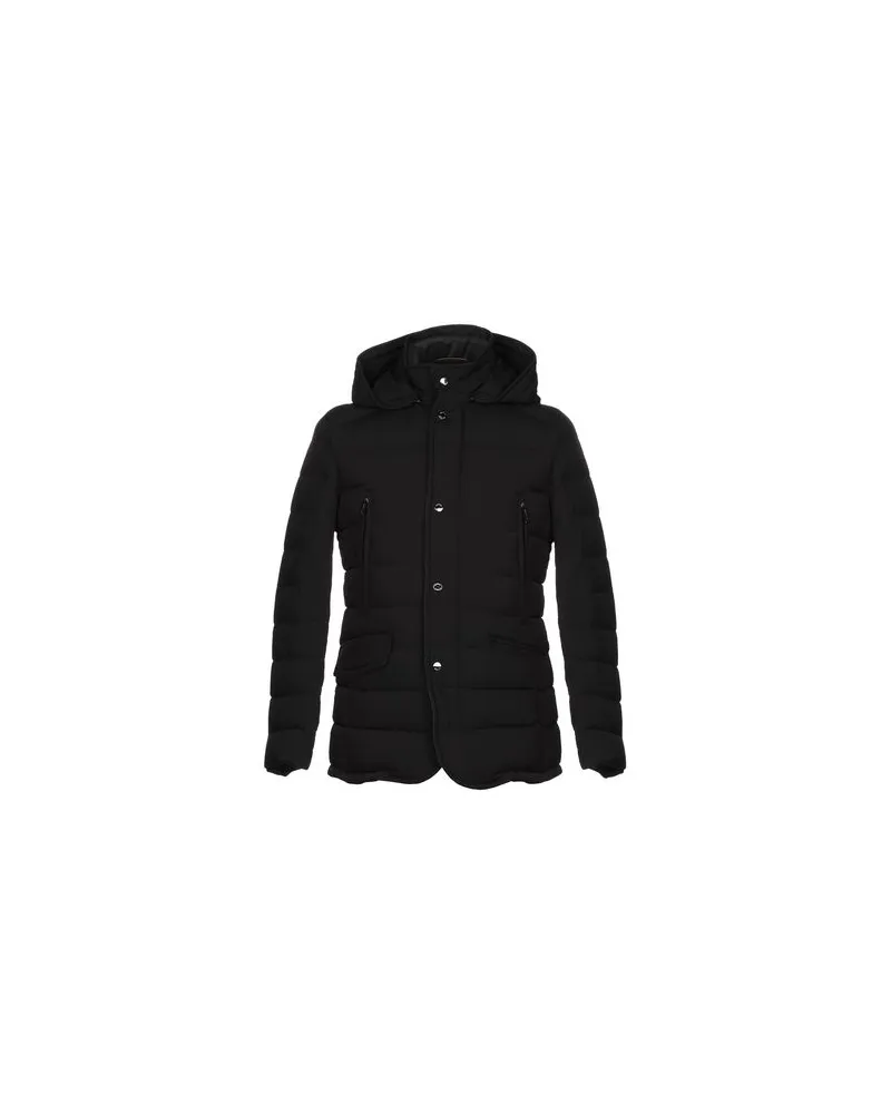 MOORER JACKEN & MÄNTEL - Pufferjacken & Daunenjackenauf YOOX.COM Schwarz