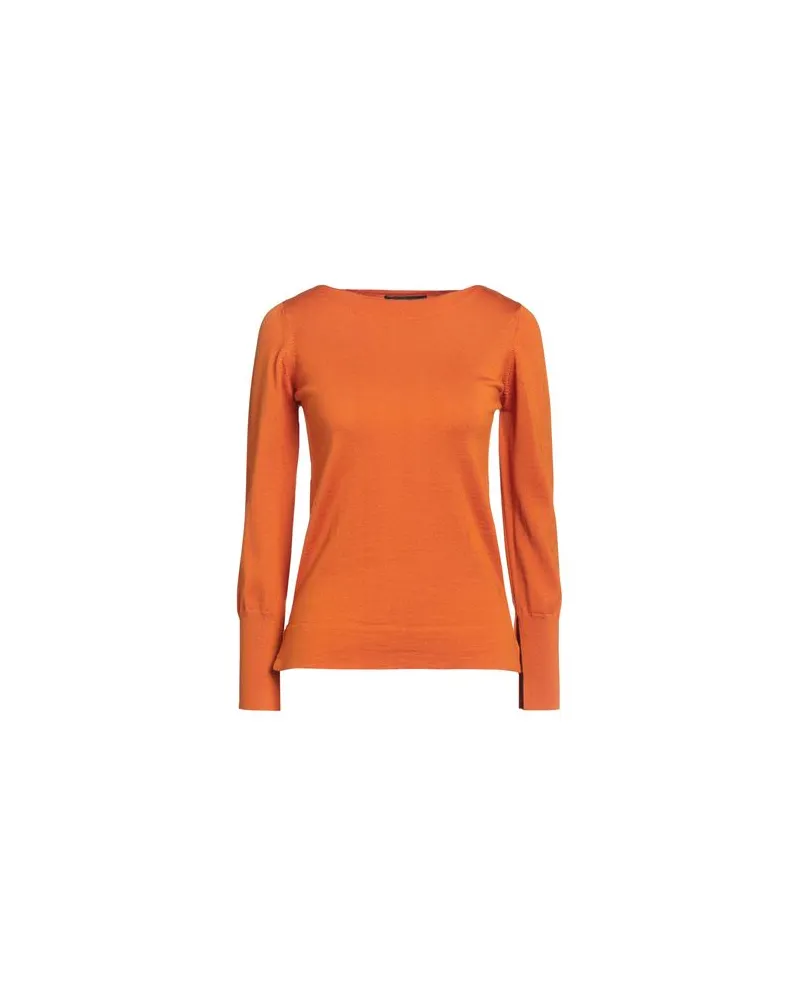 Alpha Studio STRICKWAREN - Pulloverauf YOOX.COM Orange