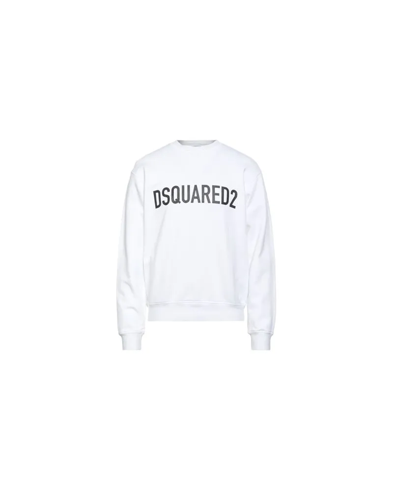 Dsquared2 TOPS - Sweatshirtsauf YOOX.COM Weiß