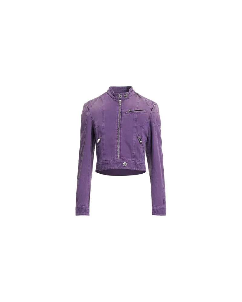 Versace JACKEN & MÄNTEL - Jeansjacken/Mäntelauf YOOX.COM Violett