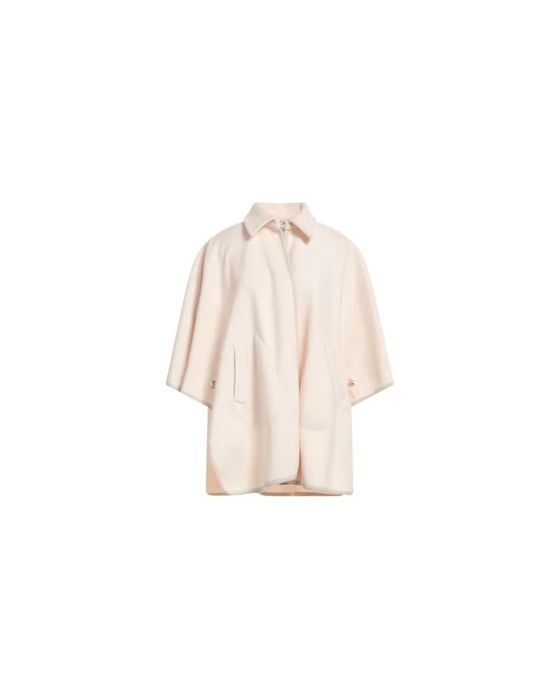 Silvian Heach JACKEN & MÄNTEL - Capesauf YOOX.COM Cremeweiß