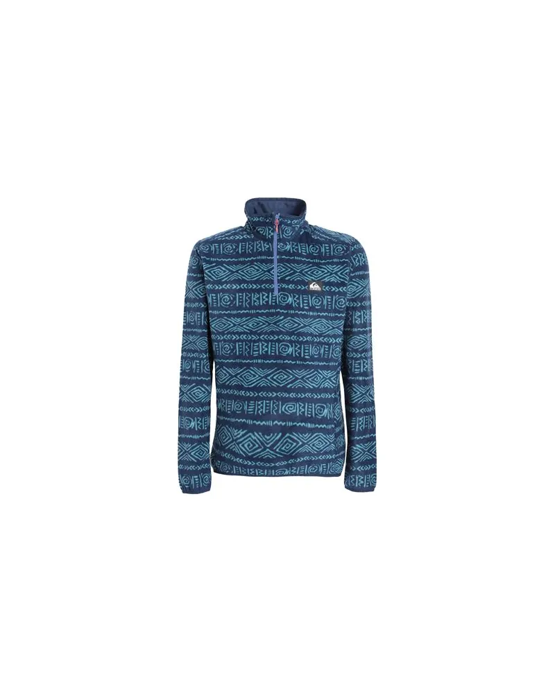 Quiksilver QS Fleece Aker HZ Fleece   - QS Fleece Aker HZ Fleece - TOPS - Sweatshirtsauf YOOX.COM Marineblau