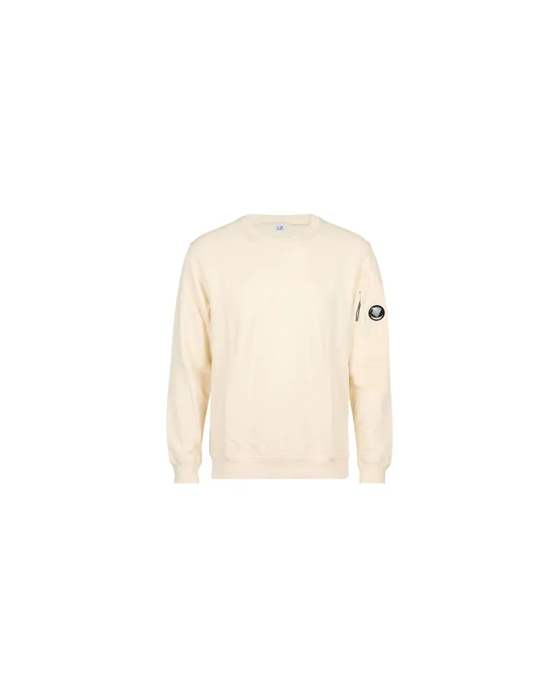 C.P. Company TOPS - Sweatshirtsauf YOOX.COM Cremeweiß