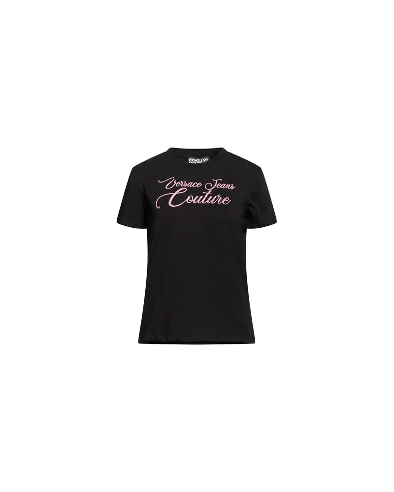 Versace Jeans TOPS - T-shirtsauf YOOX.COM Schwarz