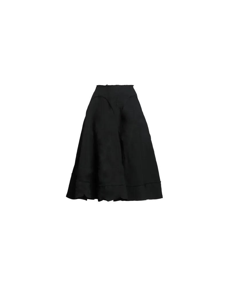Comme des Garçons HOSEN & RÖCKE - Midi-Röckeauf YOOX.COM Schwarz