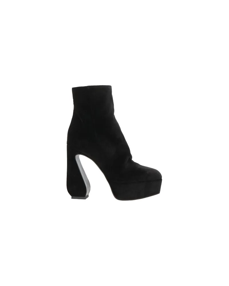 Sergio Rossi SCHUHE - Stiefelettenauf YOOX.COM Schwarz
