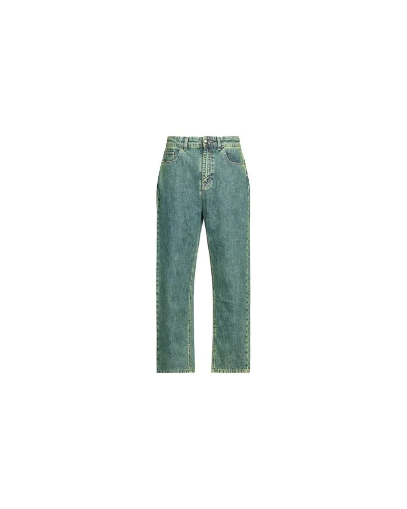 MOORER HOSEN & RÖCKE - Jeanshosenauf YOOX.COM Limettengrün