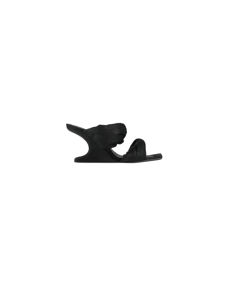 Rick Owens SCHUHE - Sandalenauf YOOX.COM Schwarz