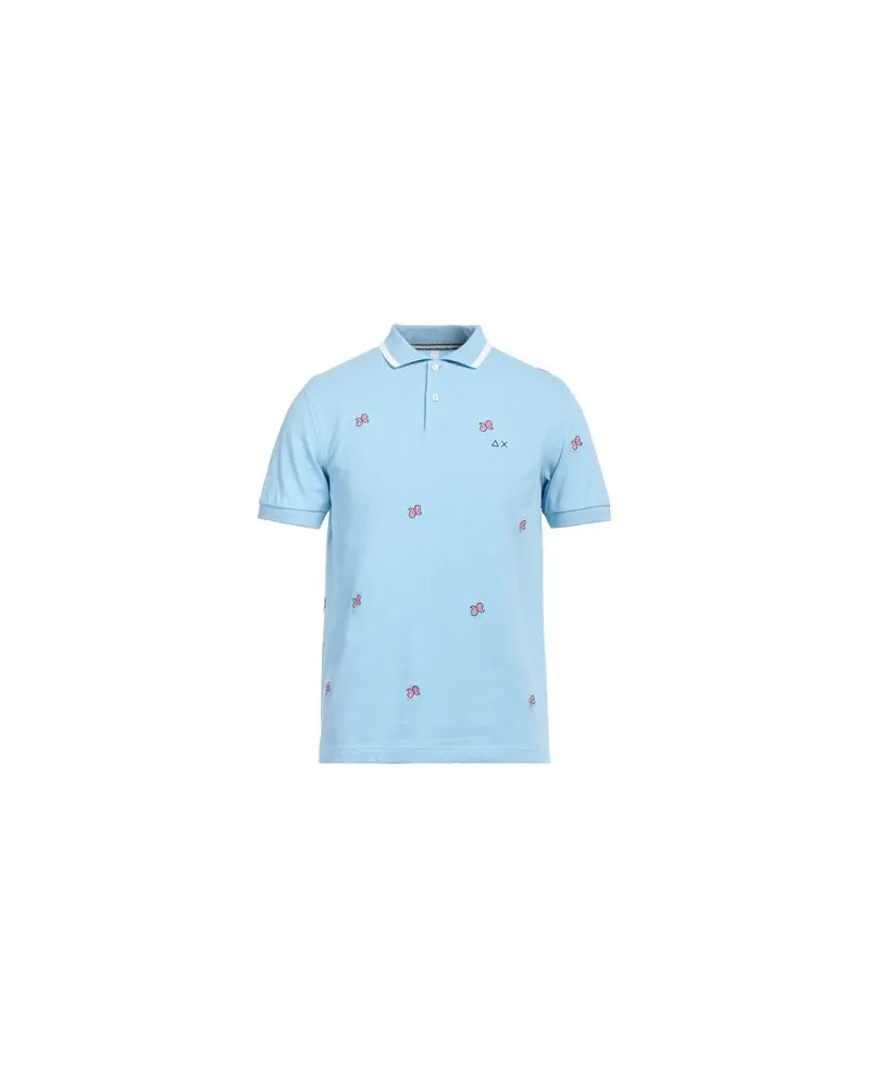 Sun68 TOPS - Poloshirtsauf YOOX.COM Himmelblau