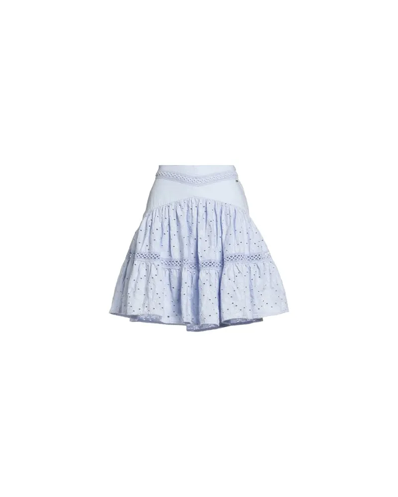 Guess HOSEN & RÖCKE - Miniröckeauf YOOX.COM Himmelblau