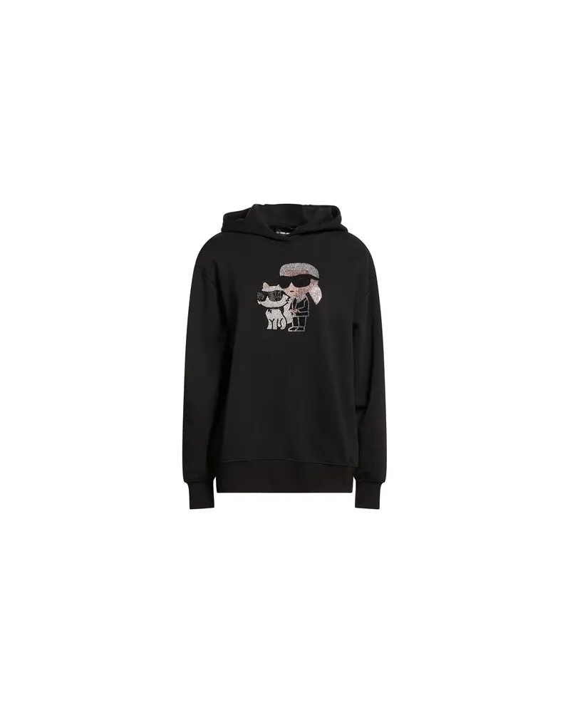 Karl Lagerfeld TOPS - Sweatshirtsauf YOOX.COM Schwarz