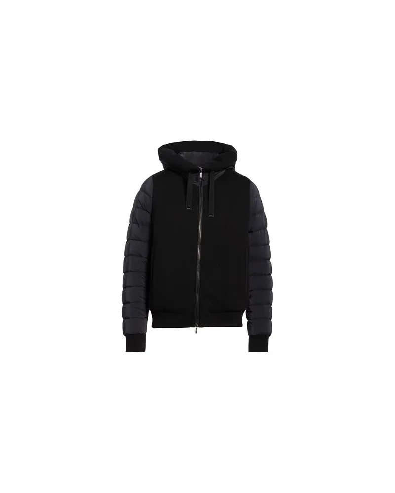 MOORER JACKEN & MÄNTEL - Pufferjacken & Daunenjackenauf YOOX.COM Schwarz