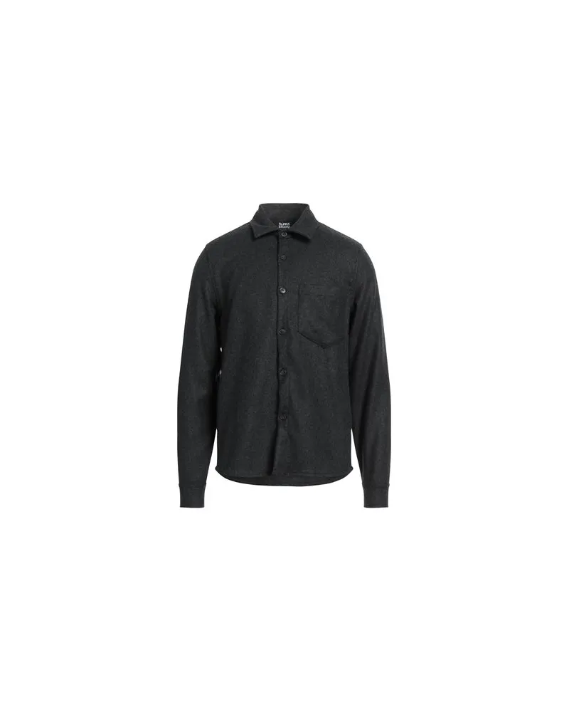 Alpha Studio TOPS - Hemdenauf YOOX.COM Braungrau
