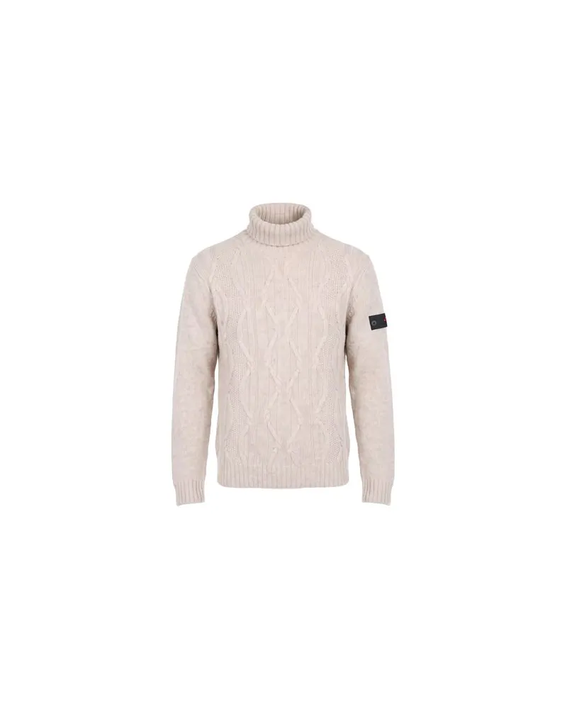 Peuterey STRICKWAREN - Rollkragenpulloverauf YOOX.COM Beige