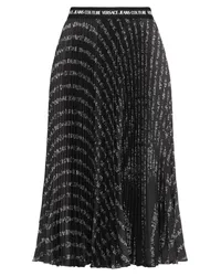 Versace Jeans Midi-Rock Schwarz