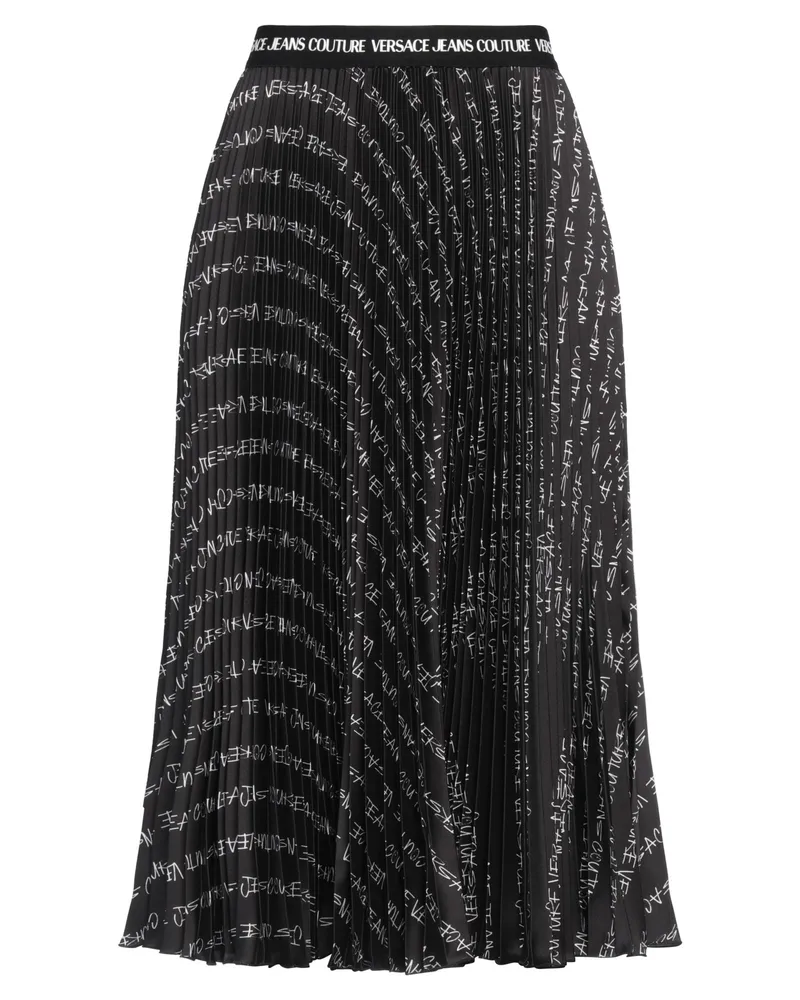 Versace Jeans Midi-Rock Schwarz