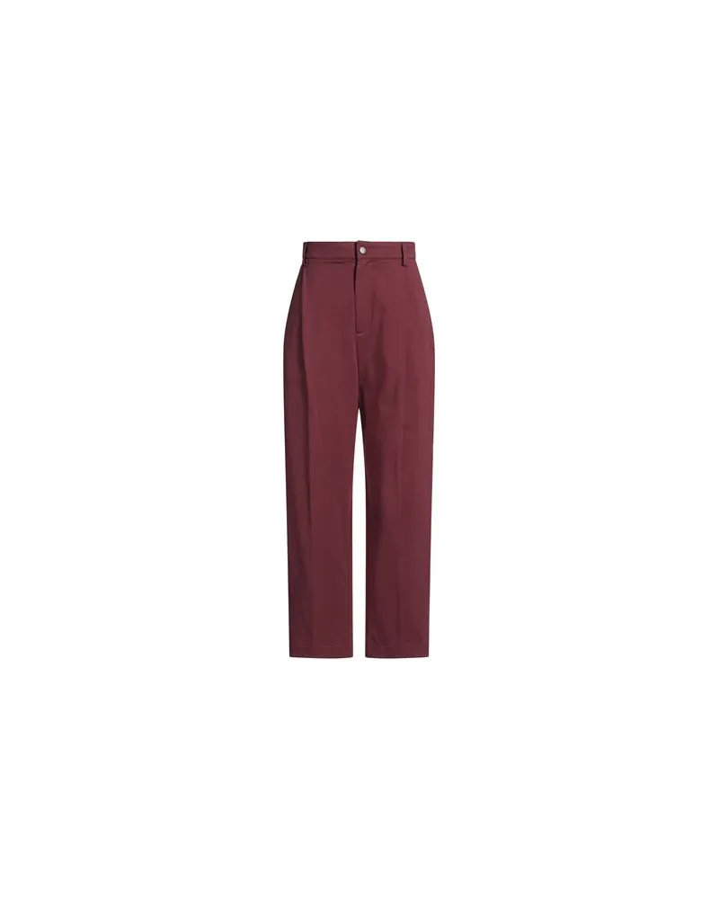 Brunello Cucinelli HOSEN & RÖCKE - Hosenauf YOOX.COM Bordeaux