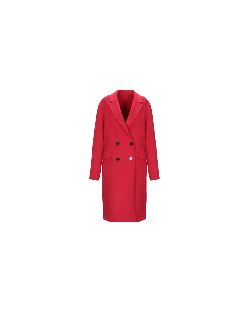 Pinko JACKEN & MÄNTEL - Mäntelauf YOOX.COM Rot