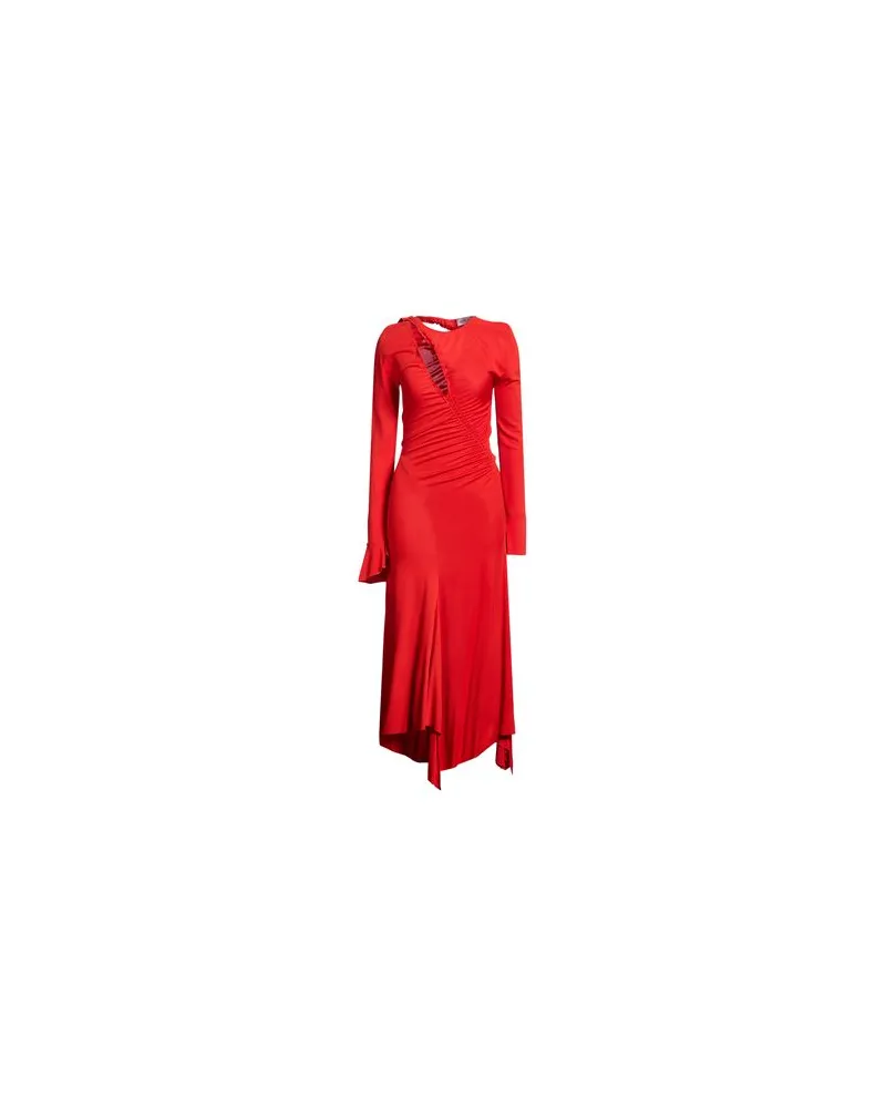 Victoria Beckham KLEIDER - Maxi-Kleiderauf YOOX.COM Rostrot