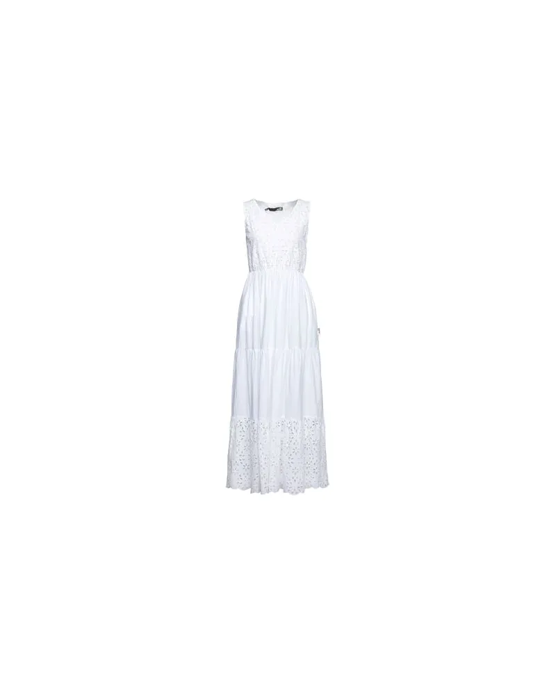 Moschino KLEIDER - Maxi-Kleiderauf YOOX.COM Weiß