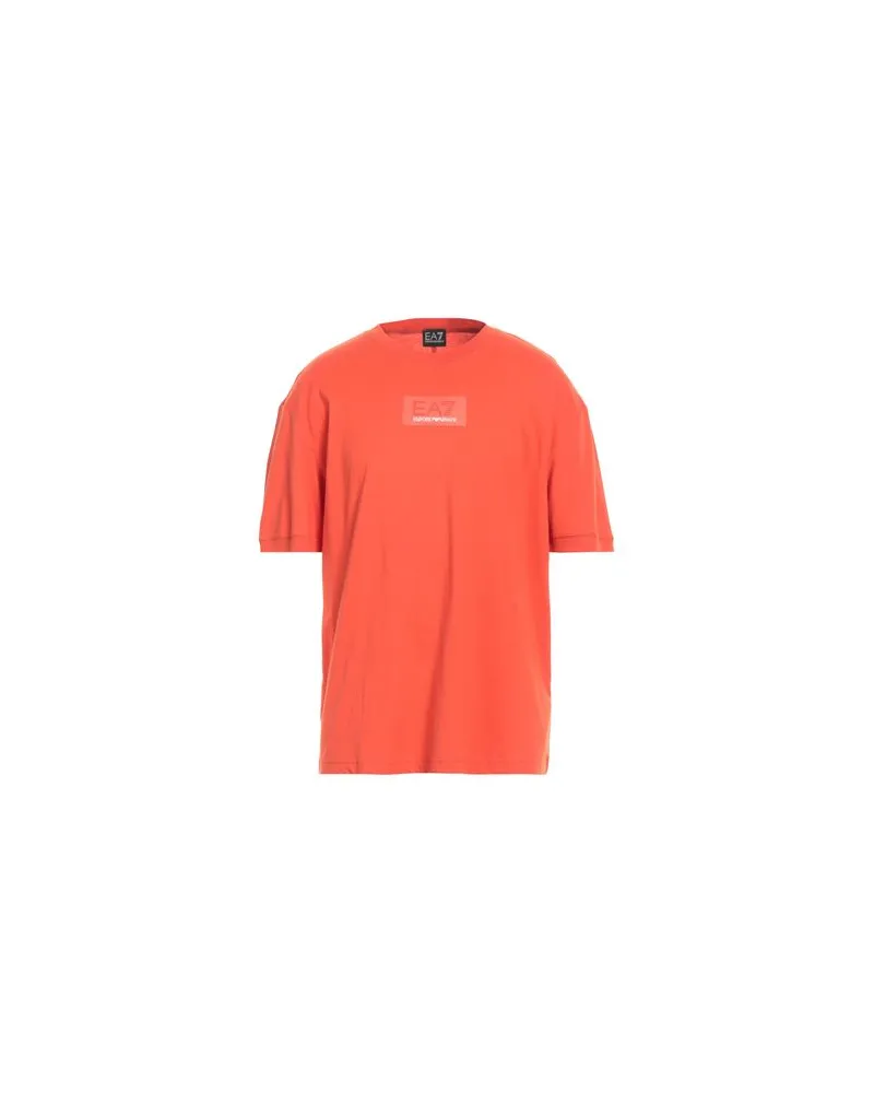 EA7 TOPS - T-shirtsauf YOOX.COM Orange