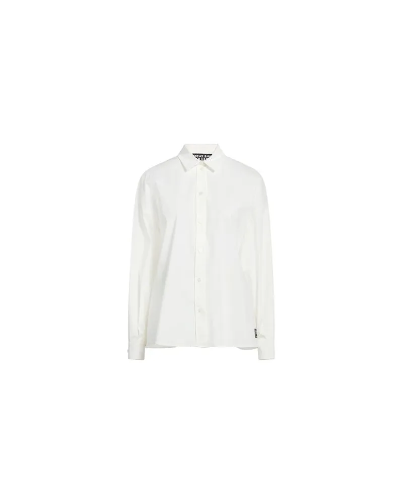 Versace Jeans TOPS - Hemdenauf YOOX.COM Weiß