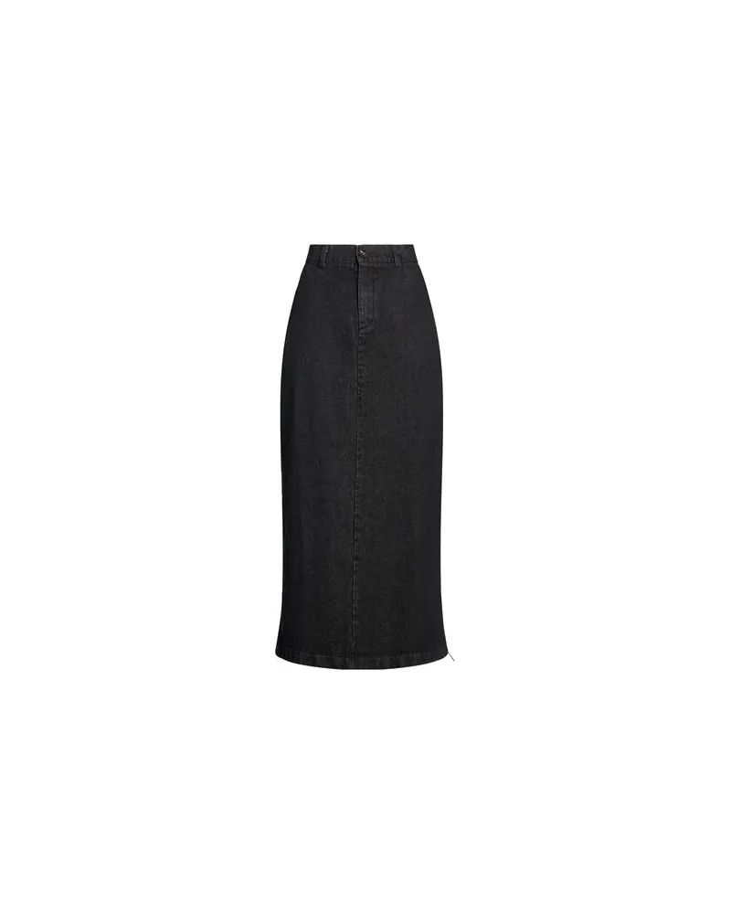 CROSSLEY HOSEN & RÖCKE - Jeansröckeauf YOOX.COM Schwarz
