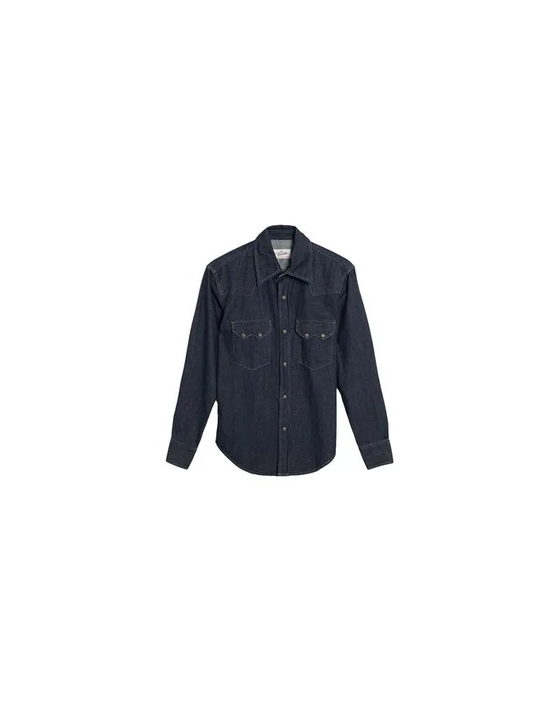 Fortela TOPS - Jeanshemdenauf YOOX.COM Blau