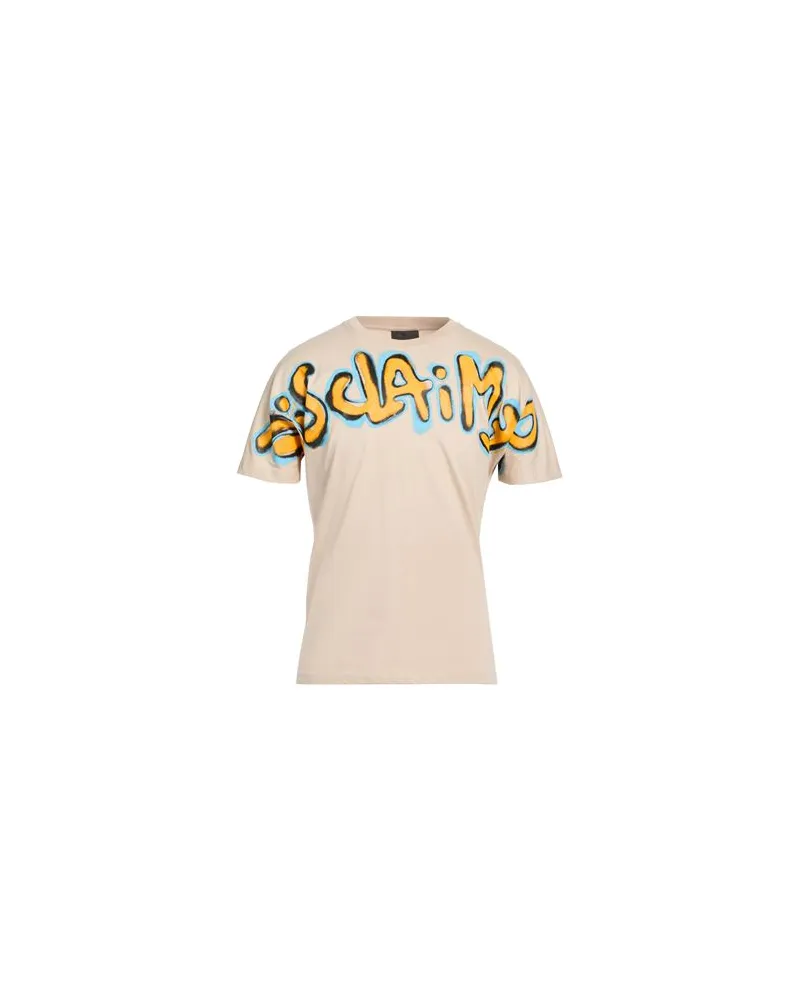 DISCLAIMER TOPS - T-shirtsauf YOOX.COM Beige