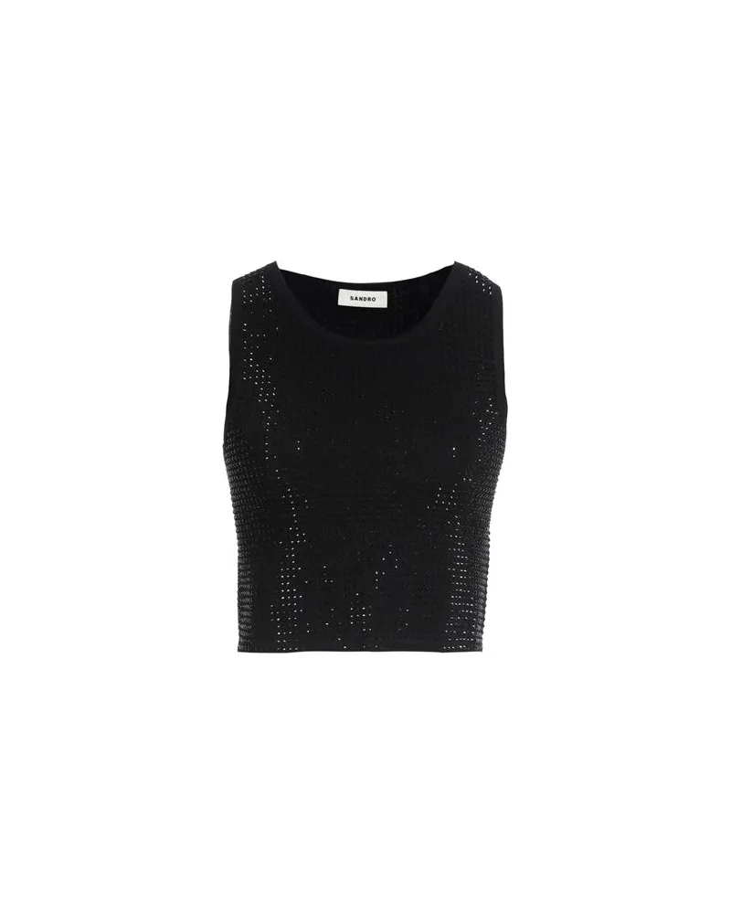 Sandro TOPS - Topsauf YOOX.COM Schwarz