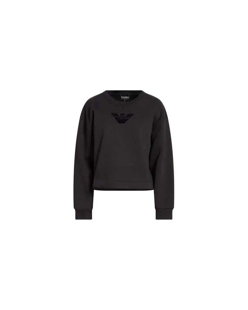 Emporio Armani TOPS - Sweatshirtsauf YOOX.COM Schwarz