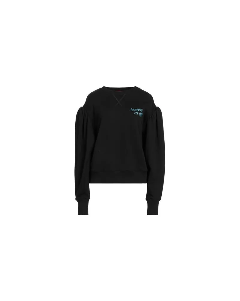 Philosophy Di Lorenzo Serafini TOPS - Sweatshirtsauf YOOX.COM Schwarz