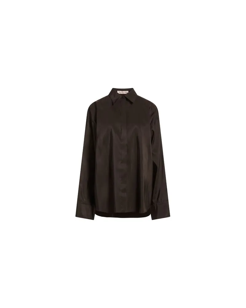 Valentino Garavani TOPS - Hemdenauf YOOX.COM Braun