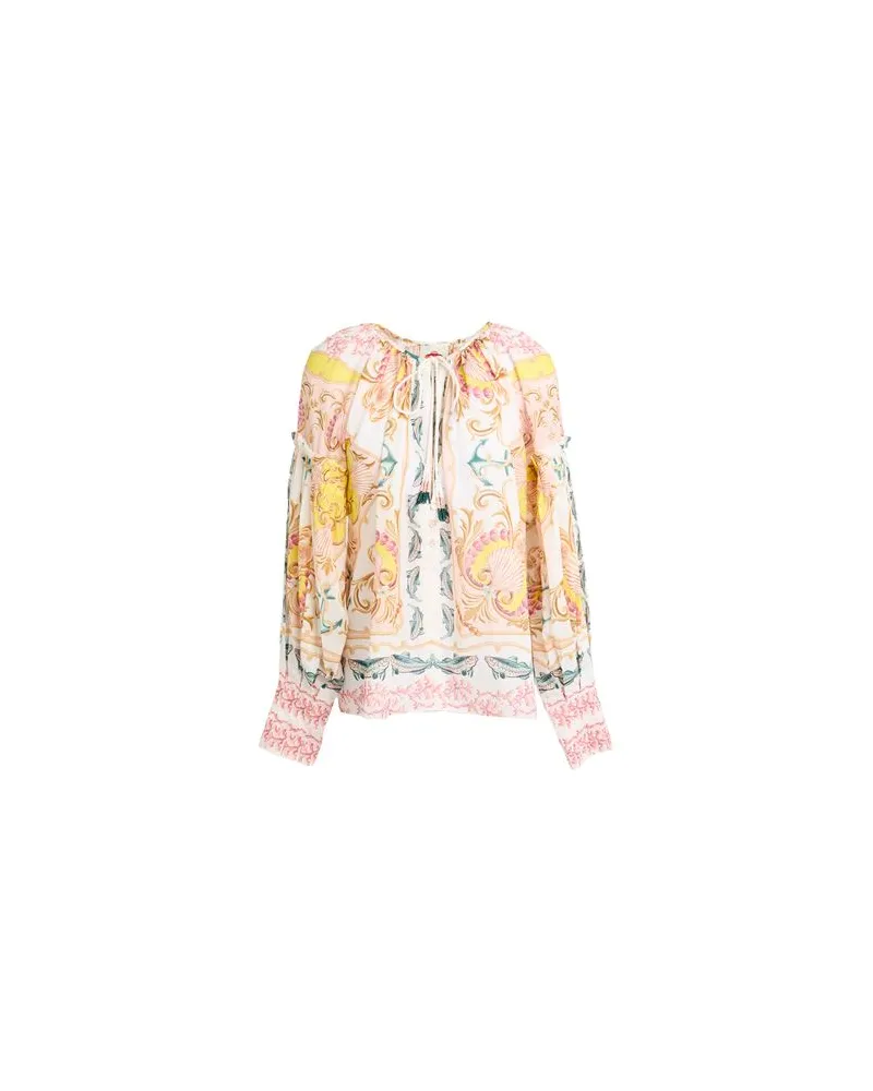 FARM Rio MARITIME MAGIC OFF-WHITE BLOUSE - TOPS - Topsauf YOOX.COM Rosa