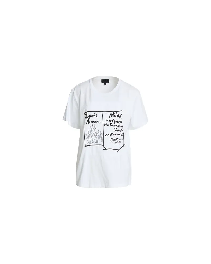 Emporio Armani TOPS - T-shirtsauf YOOX.COM Weiß