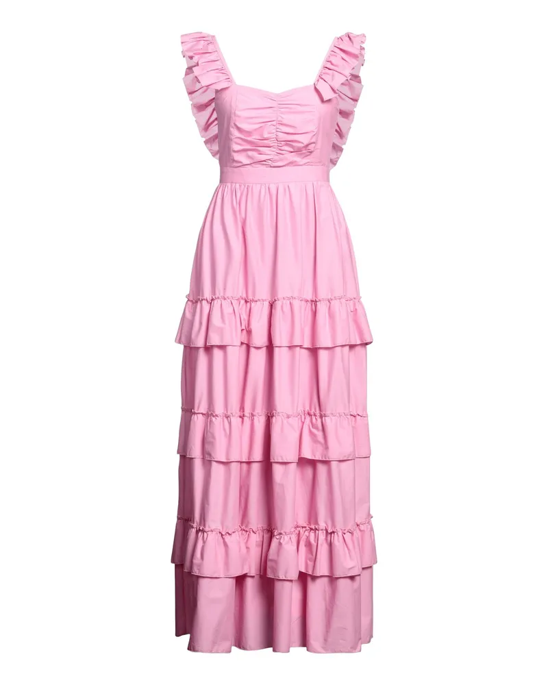 ACTUALEE Maxi-Kleid Rosa